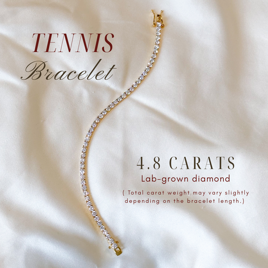Full Tennis Bracelet