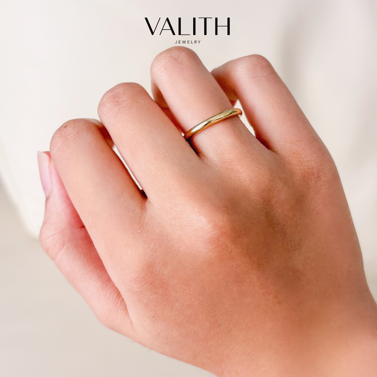 The Essential Band Ring (9K Solid Gold)