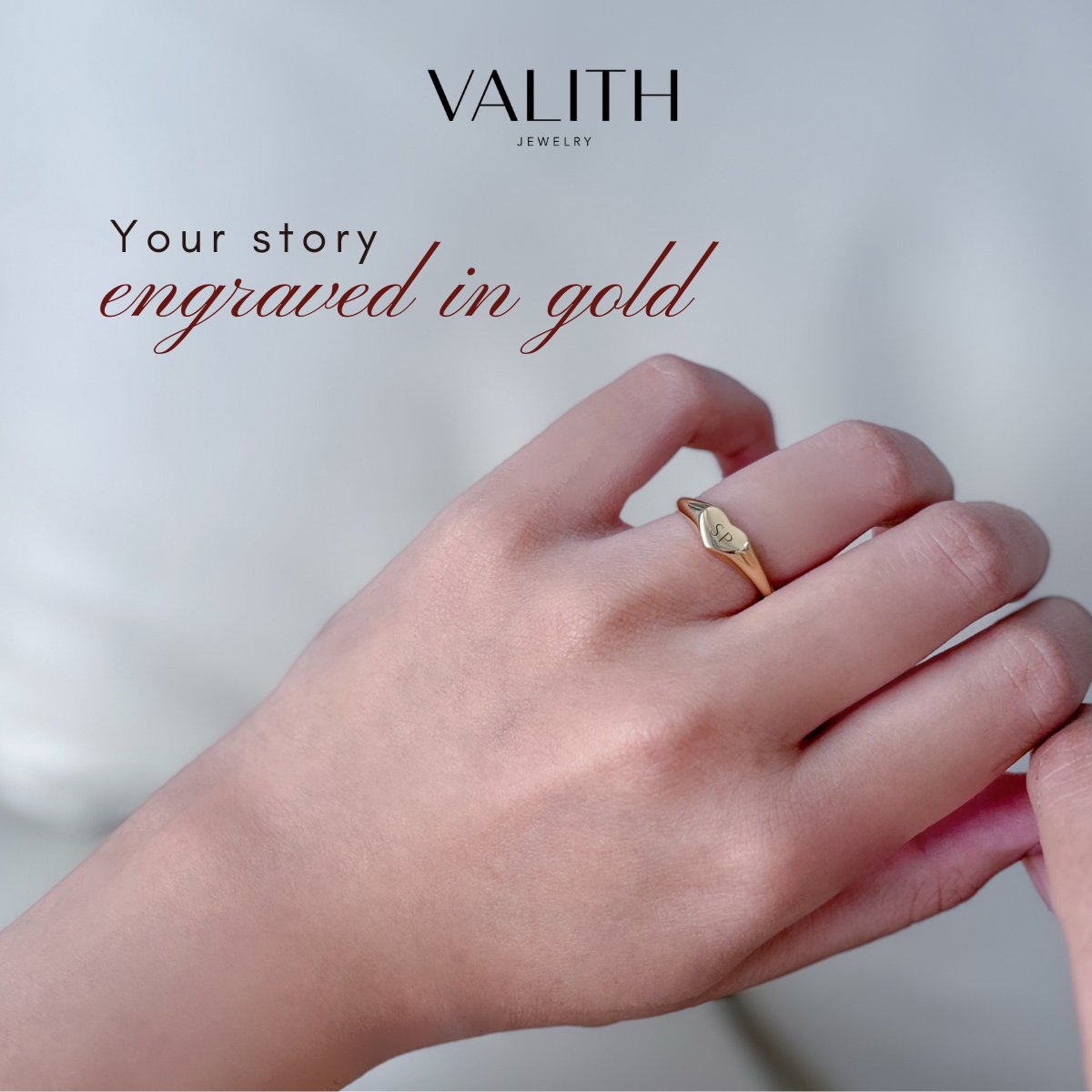 Heart Signet Ring
