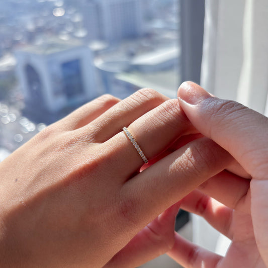 Diamond Band Rings