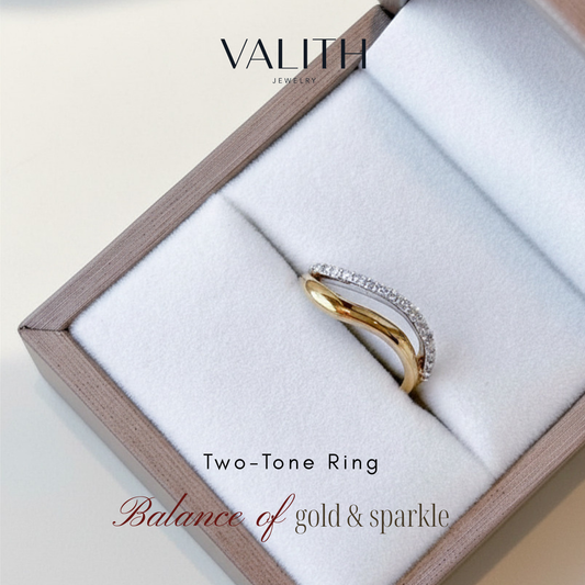 Two-Tone Diamond Ring